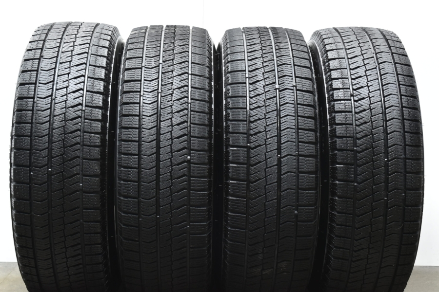 バリ溝】トップラン 16in 6.5J +48 PCD114.3 ブリヂストン ブリザック 