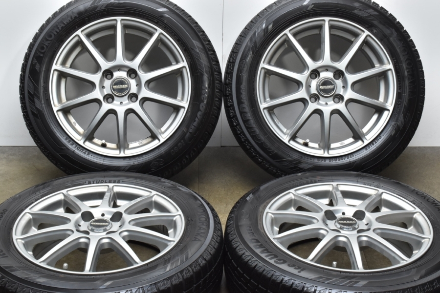 程度良好】WAREN 15in 5.5J +43 PCD100 ヨコハマ アイスガード iG60 