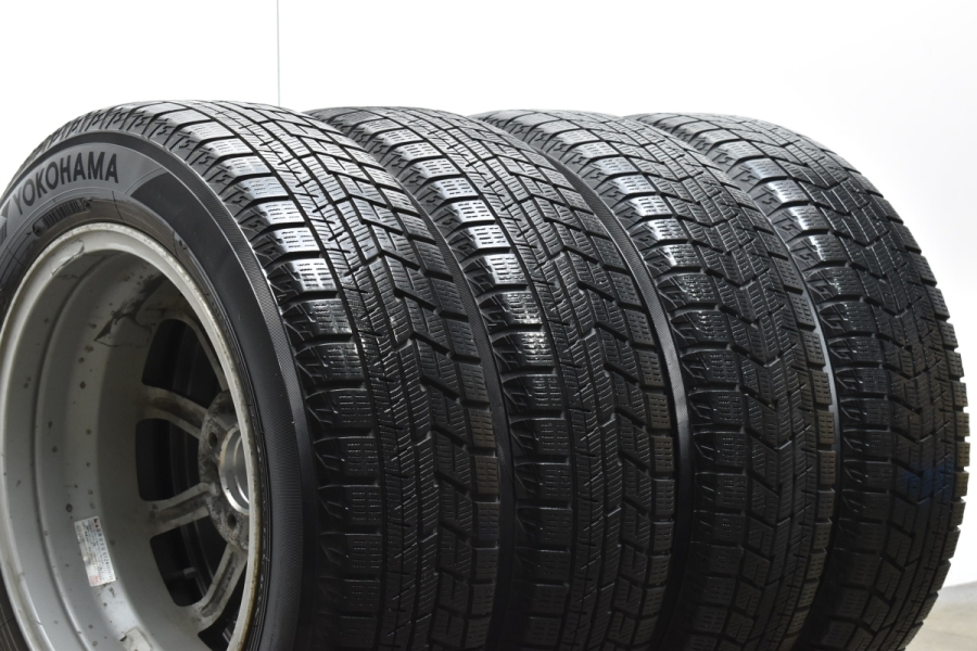 程度良好】WAREN 15in 5.5J +43 PCD100 ヨコハマ アイスガード iG60 