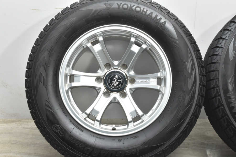 タイヤ走行短【DUNLOP SJ8 265/65R17】スタッドレス【Weds KEELER 17 