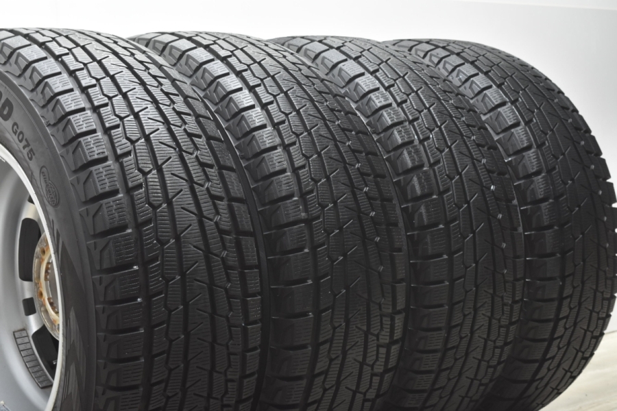 ☆2022年製☆バリ溝スタッドレス☆　weds　KEELER　17インチ　8J　PCD139.7　6穴　ET25　ハブ径約107　YOKOHAMA　iceGuard　265/65R17　整理番号：NG2024/08/26①　ハイラックス・ランクル等 美品 バリ溝】WEDS KEELER 17in 7.5J +25 PCD139.7 ヨコハマ アイス
