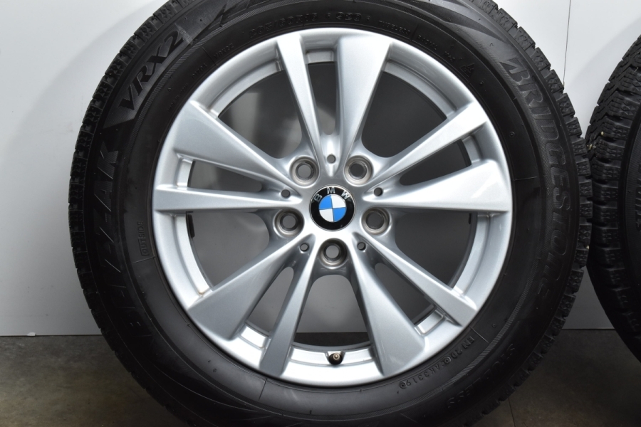 バリ溝】BMW F45 F46 2シリーズ 純正 16in 7J +52 PCD112 ブリヂストン ブリザック VRX2 205/60R16  品番:6855085 ダブルスポーク476 中古 スタッドレスタイヤホイールセット | パーツ販売ナンバーワン