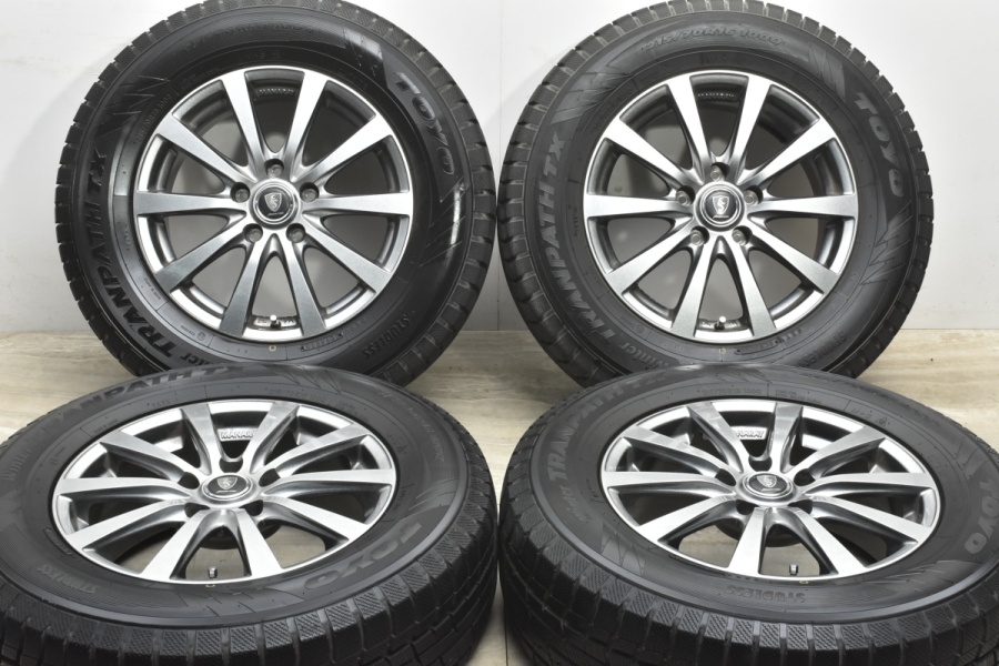 バリ溝】マナレイスポーツ 16in 6.5J+38 PCD114.3 トーヨー ウィンター