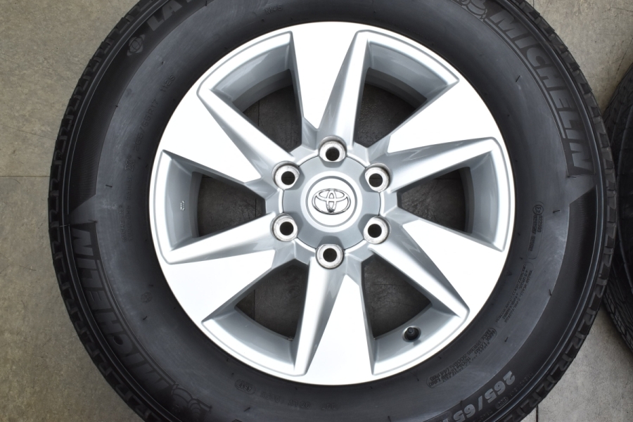 美品】トヨタ 150 ランドクルーザープラド 後期 純正 17in 7.5J