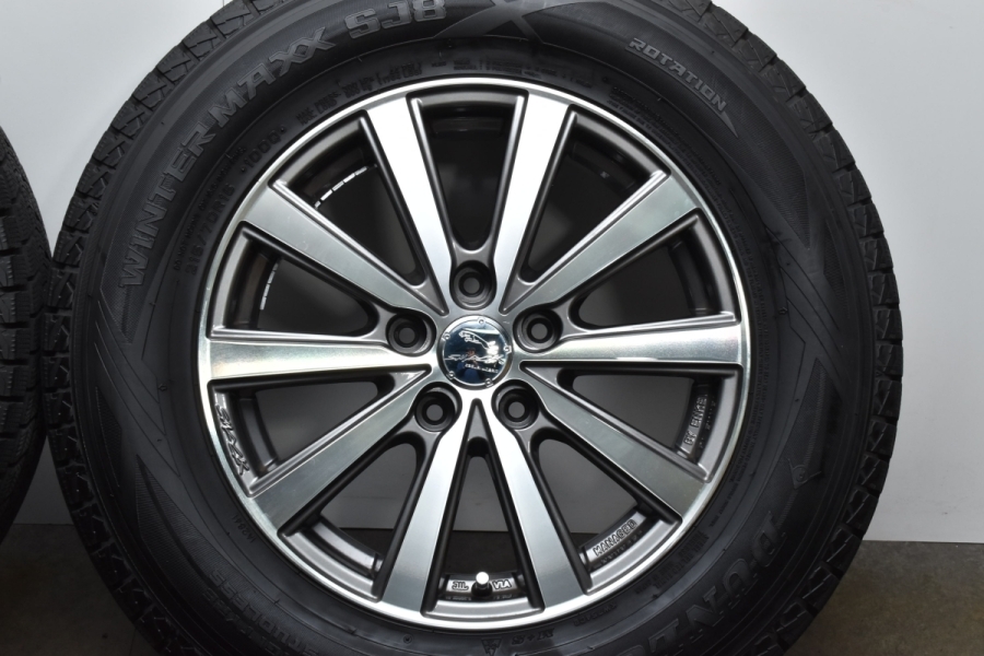 バリ溝 スタッドレス 215/70R16 5H PCD114.3ダンロップ ウィンター 