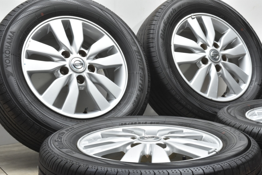 2021年製 バリ溝】ニッサン C26 セレナ 純正 15in 5.5J +45 PCD114.3 