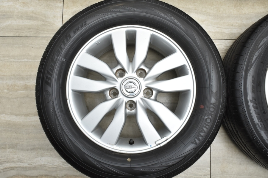 2021年製 バリ溝】ニッサン C26 セレナ 純正 15in 5.5J +45 PCD114.3 