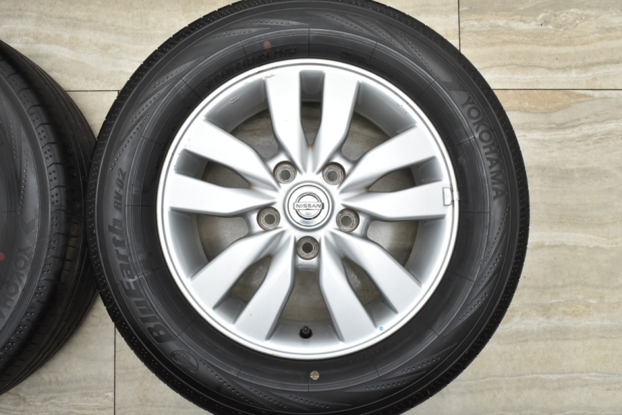 2021年製 バリ溝】ニッサン C26 セレナ 純正 15in 5.5J +45 PCD114.3 