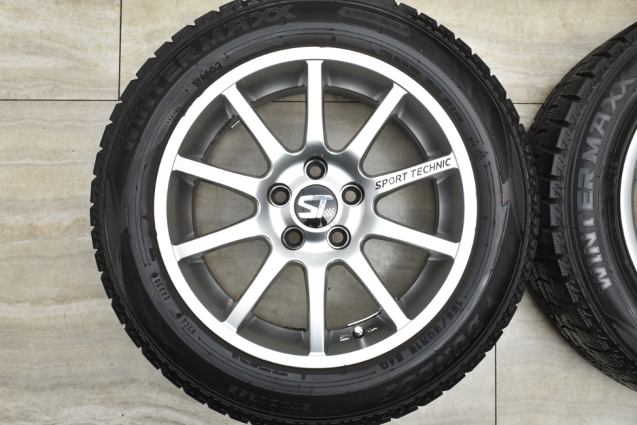 2020年製 バリ溝】スポーツテクニック MONO10 15in 6.5J +38 PCD100