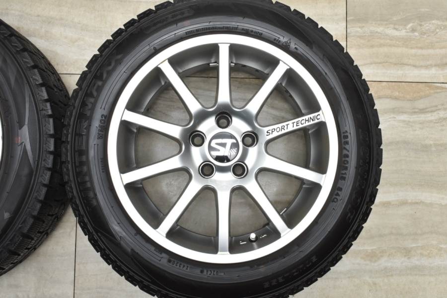 2020年製 バリ溝】スポーツテクニック MONO10 15in 6.5J +38 PCD100