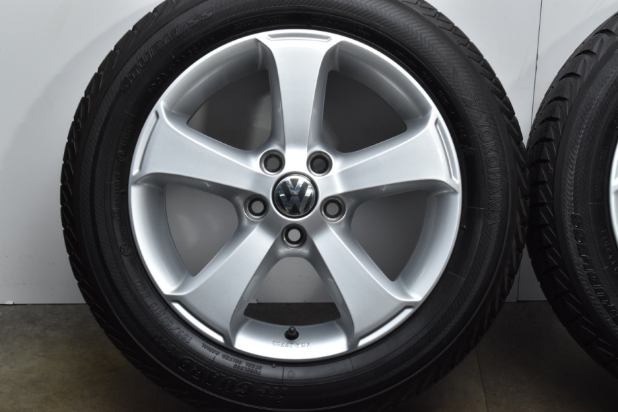 ボルベット タイヤ ホイール 185/60R15 6J +38 ワーゲン ポロ オプション品】フォルクスワーゲン 6R ポロ 純正OP SIMA 15in 6J +40