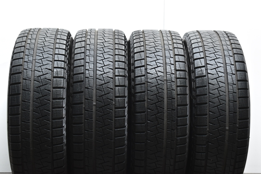 【バリ溝】LEADER SPEC RM 17in 7J +48 PCD100 ピレリ アイスアシンメトリコ 215/55R17 レガシィアウトバック  フォレスター