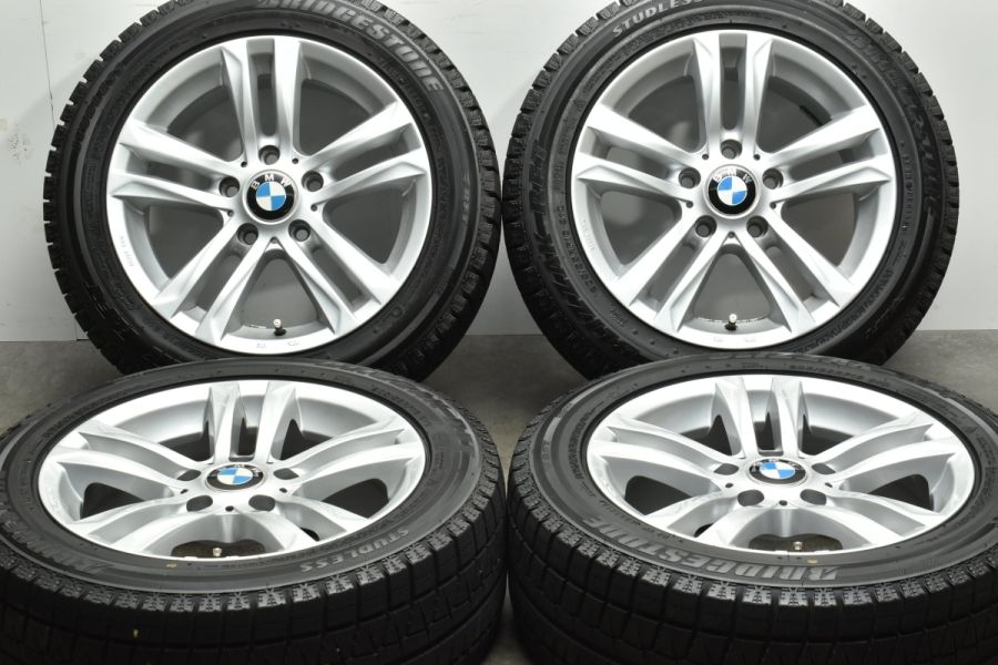 美品】MAK 16in 7J+35 PCD120 ブリジストン ブリザック RFT 205/55R16 ランフラット BMW F20 F21  1シリーズ E90 E91 3シリーズ 中古 スタッドレスタイヤホイールセット | パーツ販売ナンバーワン