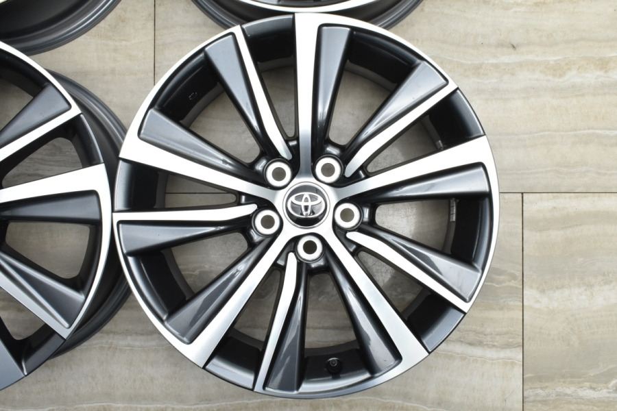 【新車外し】ハリアー80 HV Z　純正 19インチ　アルミホイール4本セット 新車外し】ハリアー80 HV Z 純正 19インチ アルミホイール4本セット