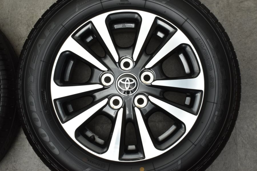 トヨタ純正　195/65R15　バリ溝　エスクァイア　VOXY ノア　４本セット 2021年製 バリ溝】トヨタ 80 エスクァイア 後期 純正 15in 6J +