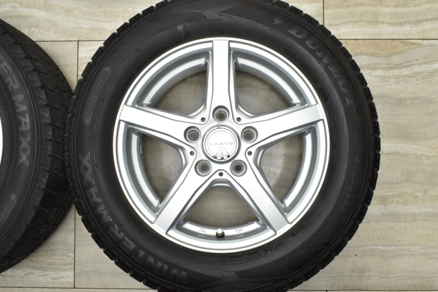 DUNLOP WM02 195/65R15】スタッドレス【VIOLENTO ヴィオレント 15