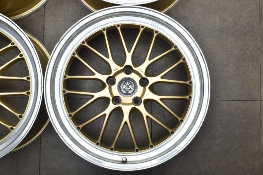 メッシュ系】レアマイスター ブルネッロ 20in 8.5J +45 PCD114.3 4本