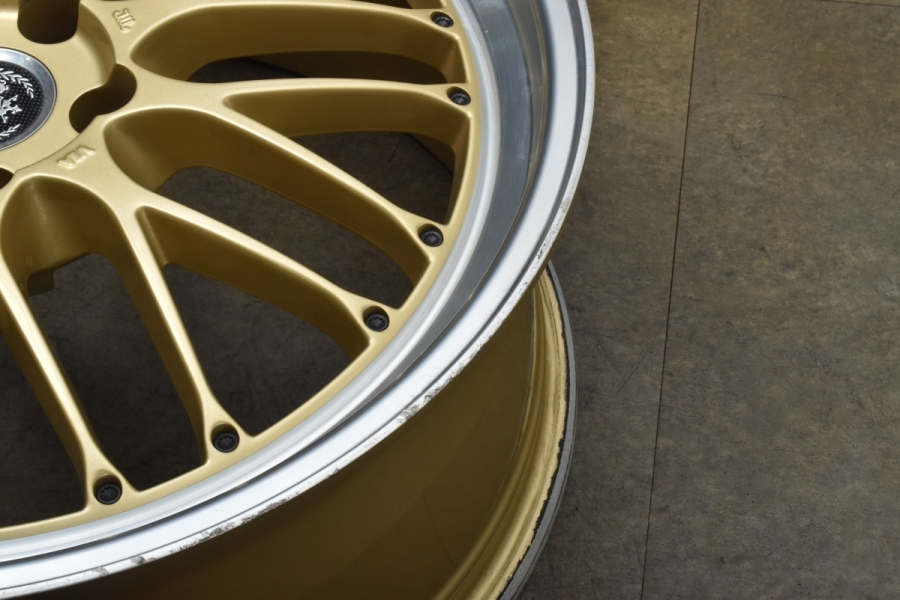 メッシュ系】レアマイスター ブルネッロ 20in 8.5J +45 PCD114.3 4本