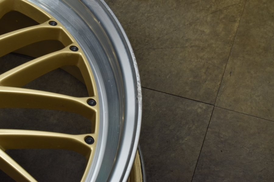 「みっちさん専用」レアマイスター ブルネッロ ゴールド メッシュ 19インチ レアマイスター ブルネッロ ゴールド メッシュ 19インチ 5穴 114.3