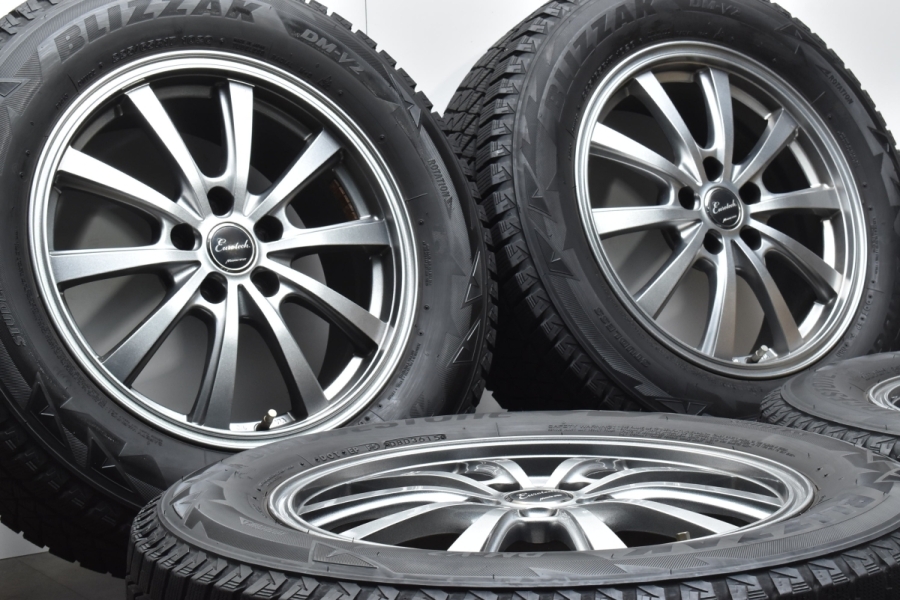 【送料無料】【Aクラス純正サイズ】ユーロテック 17in 7J +48 ブリヂストン ブリザック VRX2 225/45R17 ベンツ Bクラス CLA W176W246C117 ブリザック 新品プジョー リフター スタッドレスタイヤ ホイール4