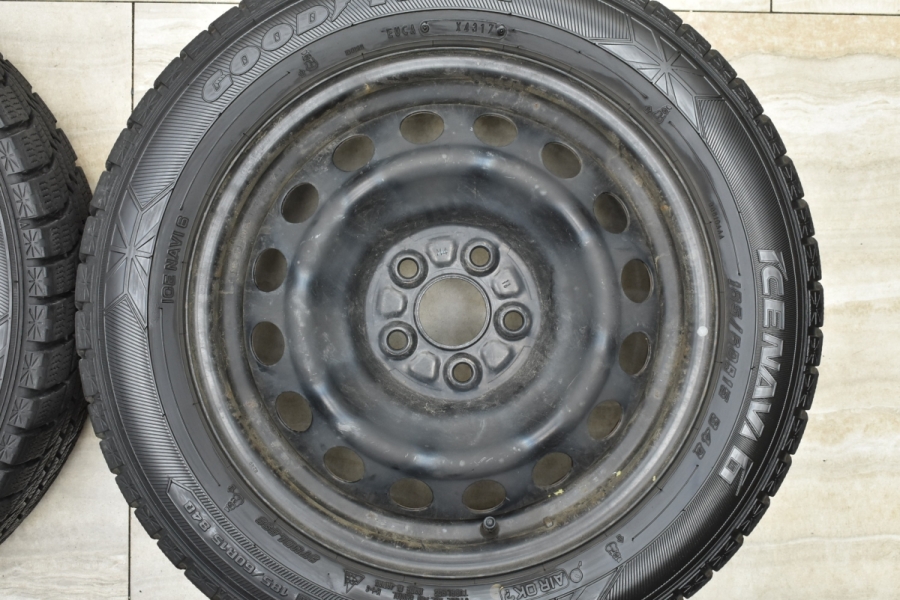 程度良好品】トヨタ 170 シエンタ 純正 15in 5.5J +39 PCD100 5H