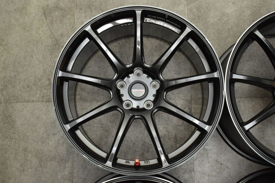 希少サイズ】クロススピード RS9 19in 8.5J 9.5J +35 PCD114.3 4