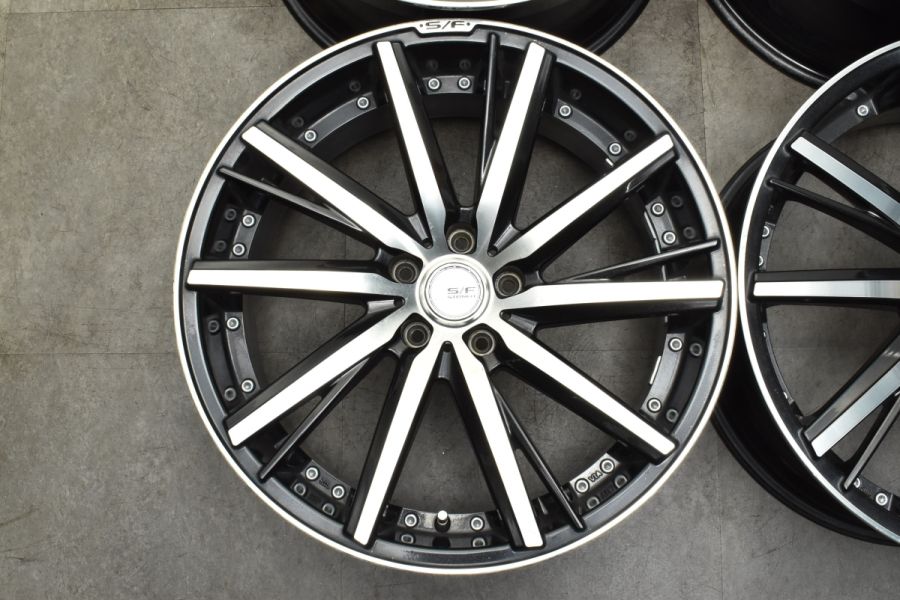 クラウン マークX等に】シュタイナー SF-V 20in 8.5J+35 9.5J+38