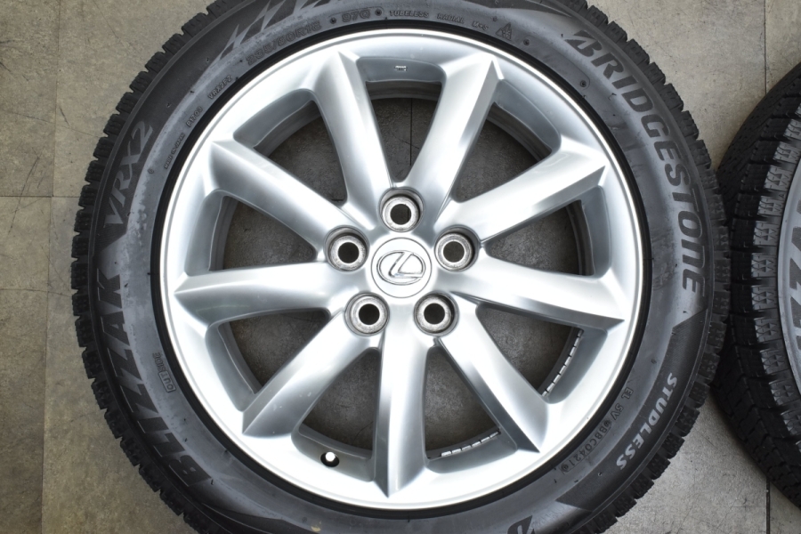 2021年製 バリ溝】レクサス LS 純正 18in 7.5J +32 PCD120