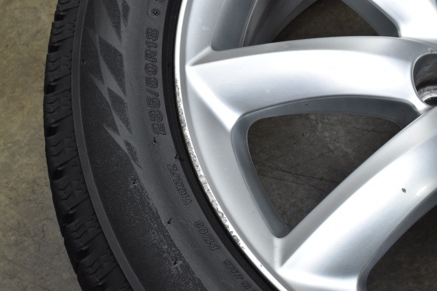 2021年製 バリ溝】レクサス LS 純正 18in 7.5J +32 PCD120