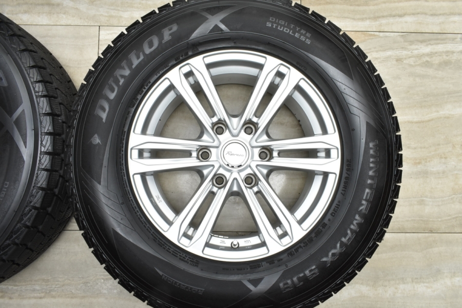 2020年製リ溝 美品】Ripresa S2 17in 7.5J +24 PCD139.7 ウィンター 