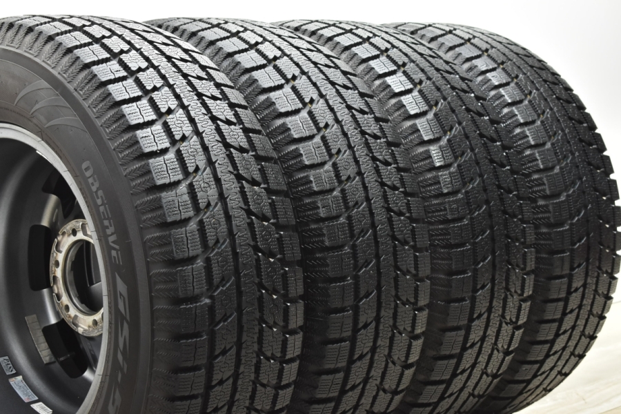 バリ溝 美品】マッドクロス MC-76 17in 7.5J +28 PCD139.7 トーヨー