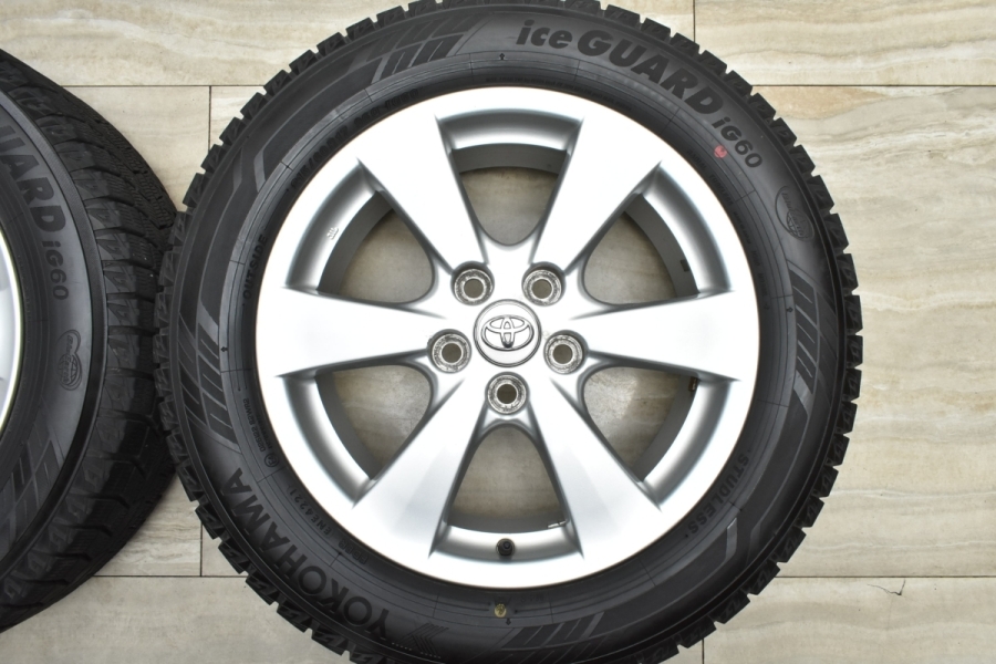 2021年製 バリ溝】トヨタ エスティマ 純正 17in 7J +50 PCD114.3  