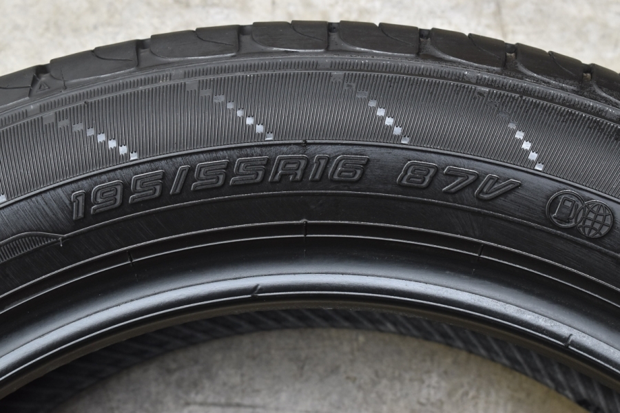 2020年製 バリ溝】ダンロップ エナセーブ EC204 195/55R16 4本