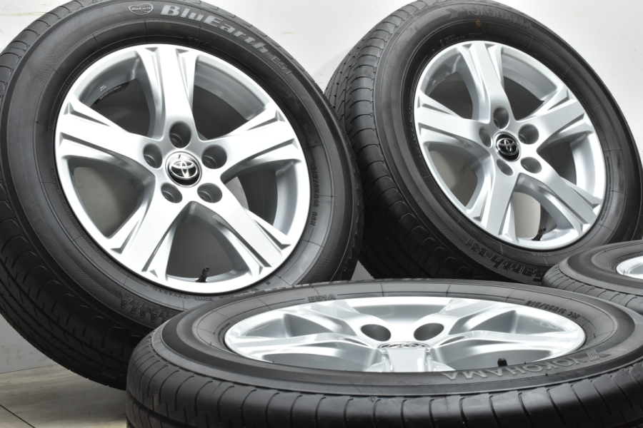 トヨタ純正★30ヴェルファイア　アルファード　215/65R16　新車外し　2020年　岩手県　ヨコハマブルーアース トヨタ純正☆30ヴェルファイア アルファード 215/65R16 新車外し 2020