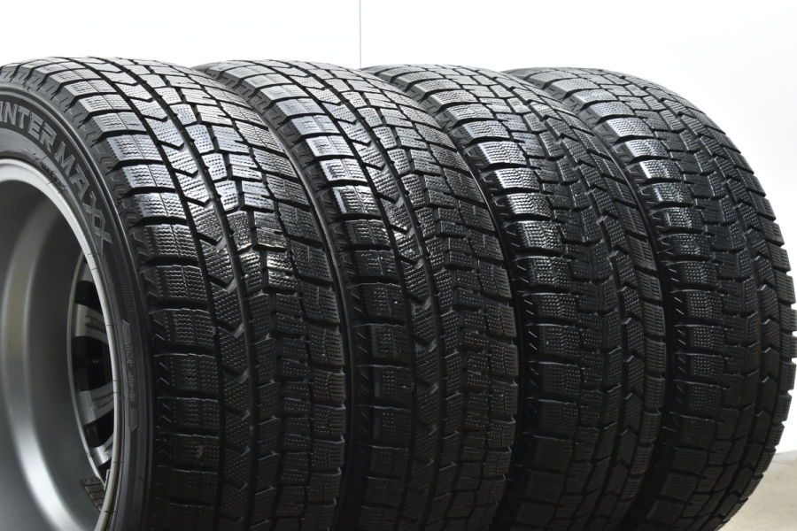 バリ溝 205/55/16 ウインターマックス02、スバル純正ホイル4本セット