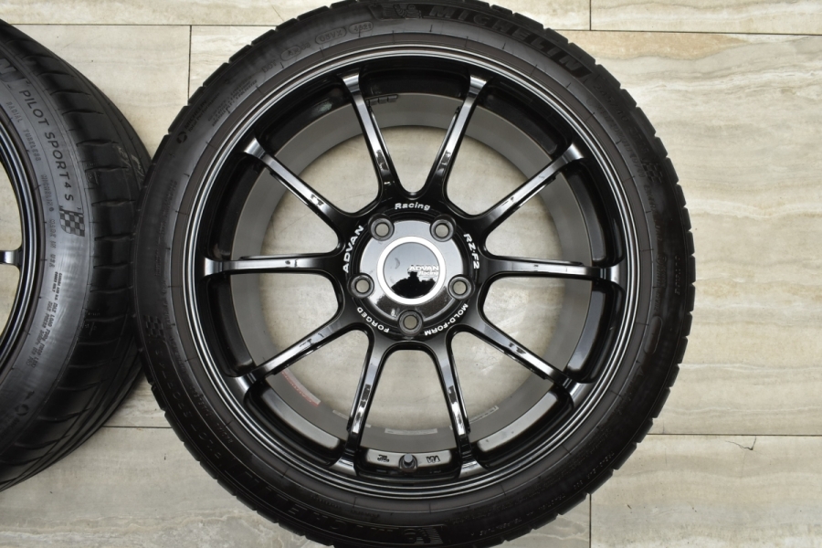 希少 美品】アドバンレーシング RZ-F2 FORGED 18in 9J +53 PCD120 パイロットスポーツ4S 245/40R18  2021年製 FK8 シビックタイプR 中古 タイヤホイールセット | パーツ販売ナンバーワン