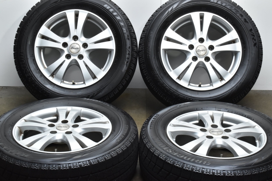 特価品】Reuen Line 16in 6.5J +53 PCD114.3 ブリヂストン ブリザック VRX 215/65R16 レクサスUX  C-HR オデッセイ ヴェゼル CX-30 MX-30 中古 スタッドレスタイヤホイールセット | パーツ販売ナンバーワン