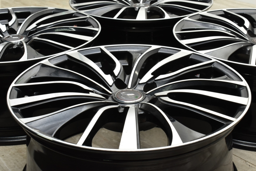 程度良好品】WEDS LEONIS VT 18in 8J +42 PCD114.3 4本セット クラウン