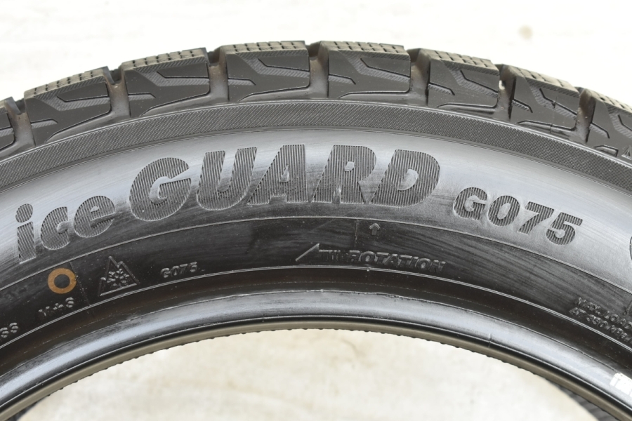 バリ溝 スタッドレス】ヨコハマ アイスガード G075 235/55R19 4本