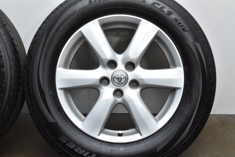 2022年製 バリ溝】トヨタ ヴァンガード 純正 17in 7J +45 PCD114.3  