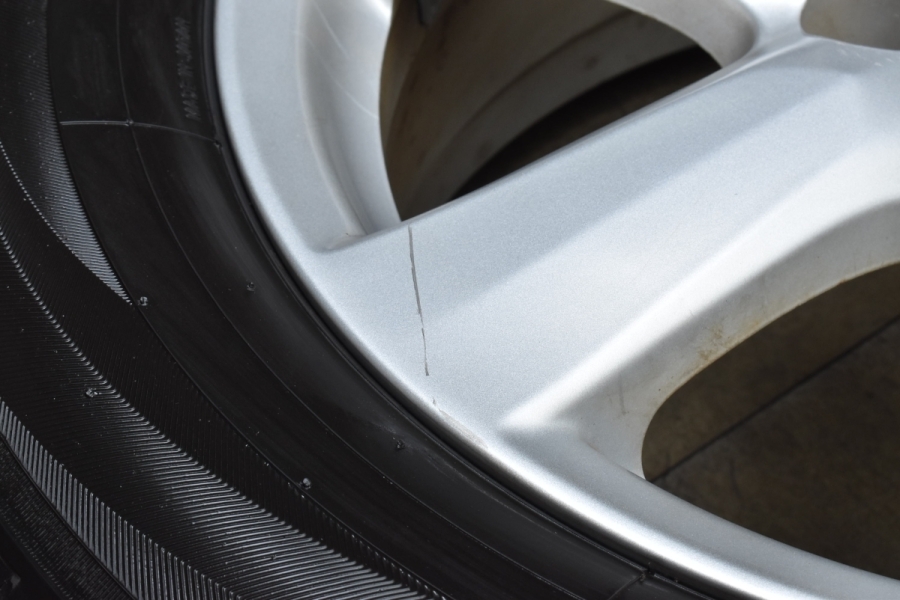 2022年製 バリ溝】トヨタ ヴァンガード 純正 17in 7J +45 PCD114.3  