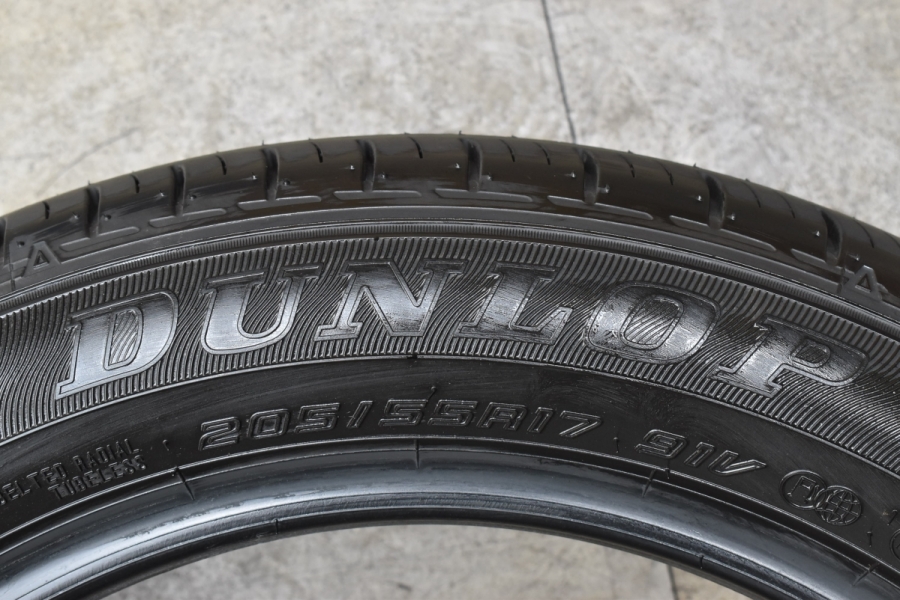 新車外しダンロップ　エナセーブEC300 205/55r17 205/55R17 91V ダンロップ エナセーブ EC300+ 2024年製 新車外し