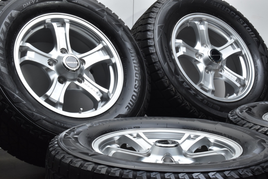 美品】Weds キーラー 18in 8J +52 PCD150 ブリヂストン ブリザック DM-V2 285/60R18 レクサス LX570  ランドクルーザー200 中古 スタッドレスタイヤホイールセット | パーツ販売ナンバーワン