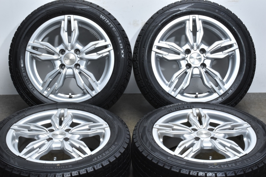 美品 バリ溝】ユーロバーン VTX 15in 6J+35 PCD98 ダンロップ 