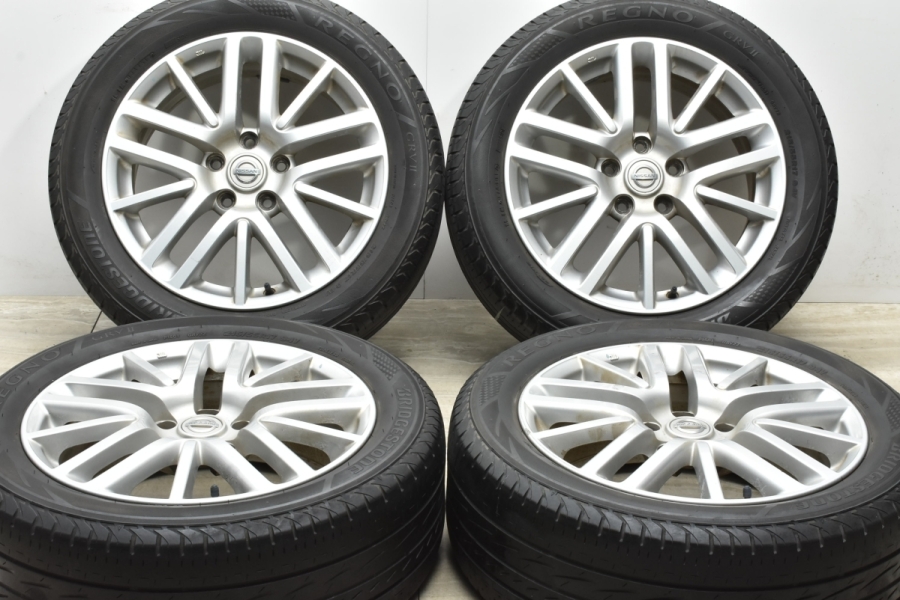 特価品】ニッサン Y50 フーガ 純正 17in 7J +45 PCD114.3 ブリヂストン 