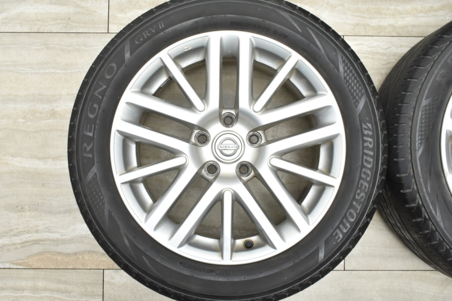 特価品】ニッサン Y50 フーガ 純正 17in 7J +45 PCD114.3 ブリヂストン 