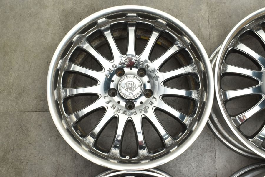 クリムソン LINEA SPORT 18in 8J+40 9J+38 PCD114.3 4本セット