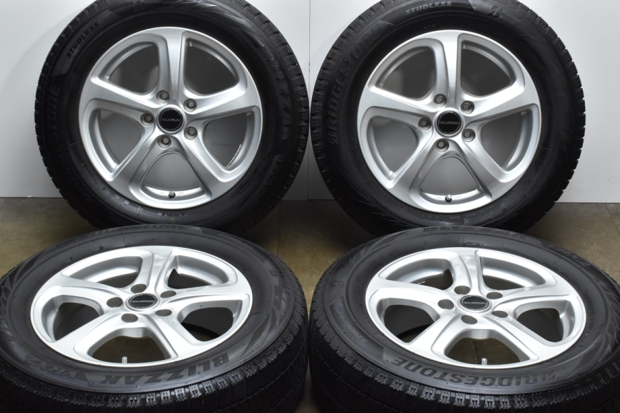 ブリザック215/6016バルミナタイヤホイールセット中古品ヴェゼル