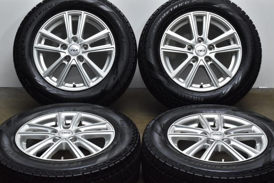 バリ溝 美品】YIDA 15in 6J +50 PCD114.3 ピレリ アイスアシンメトリコプラス 195/65R15 2020年製 ノア  ヴォクシー ステップワゴン 中古 スタッドレスタイヤホイールセット | パーツ販売ナンバーワン