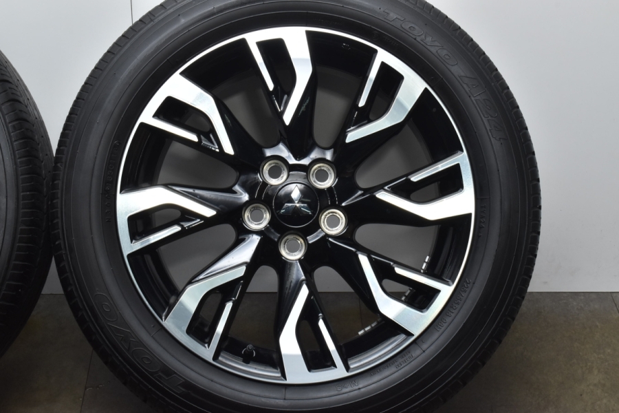 DL LE MANS V 225/55R18】夏タイヤ【三菱 アウトランダーPHEV 純正 